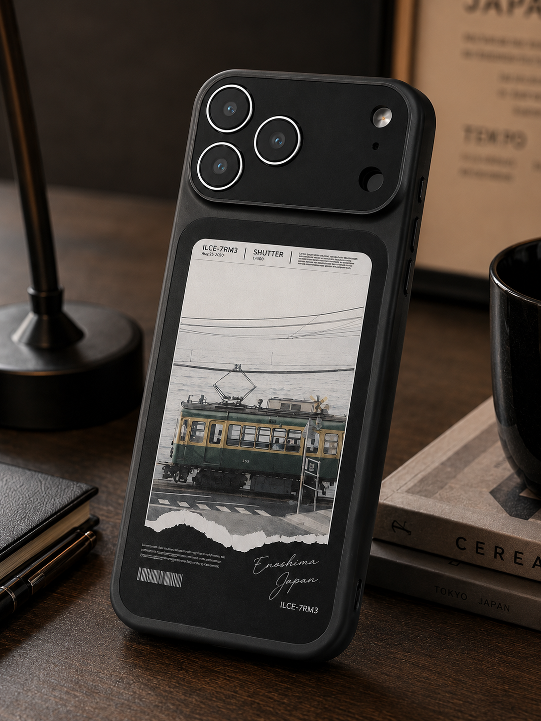 ILCE-7RM3 shutter e-ink phone case